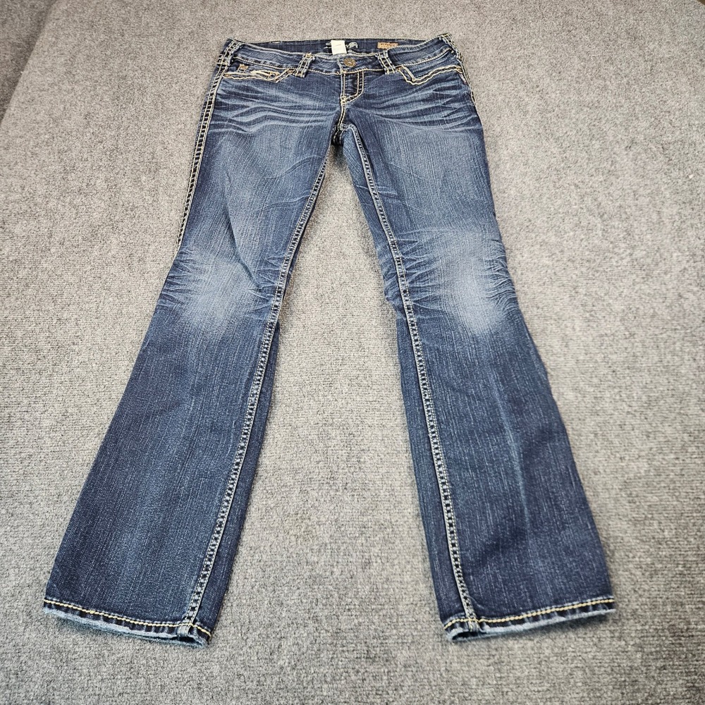 Silver Jeans McKenzie Slim Bootcut Dark Wash Denim W32 L31 L1971SAF438